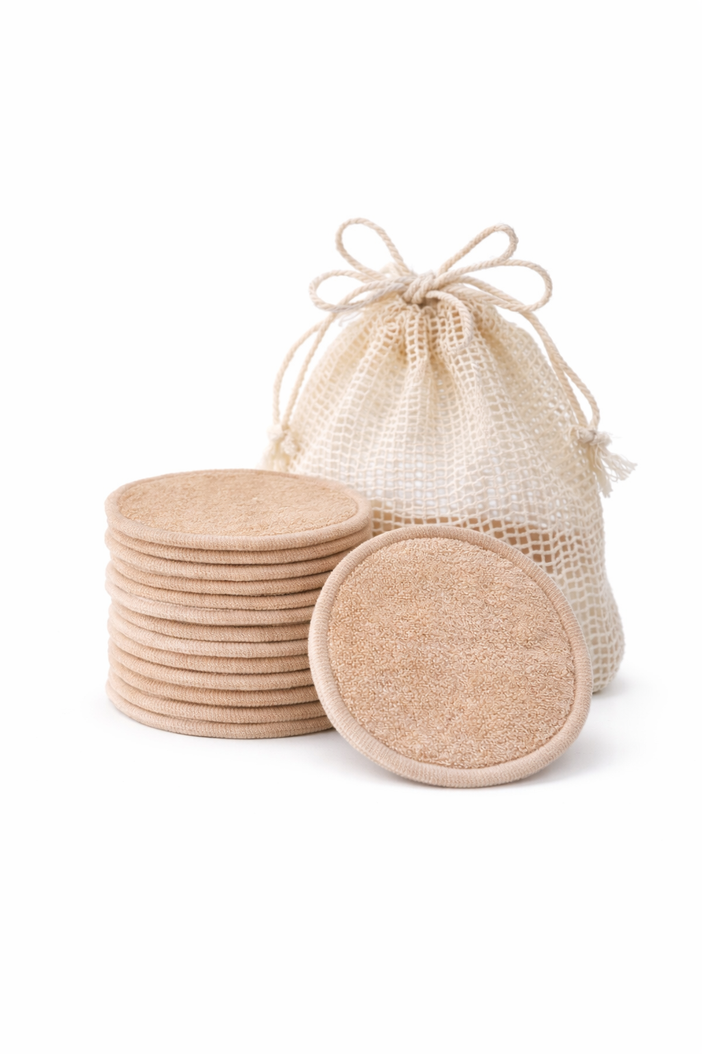 Cotons Démaquillants Lavables - Lot de 3